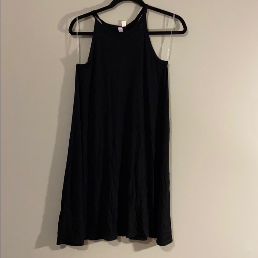 BLACK TANK TOP DRESS